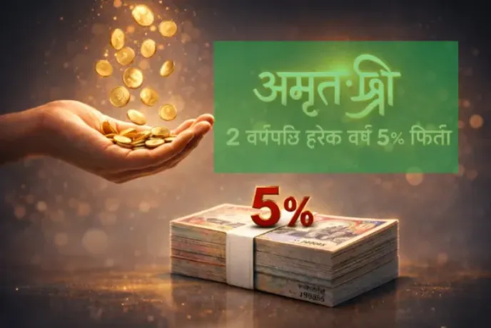 नेशनल लाइफको अमृत श्री: २ वर्षपछि हरेक वर्ष ५% फिर्ता पाउनुहोस्, बीमा आफैँले किस्ता तिर्छ